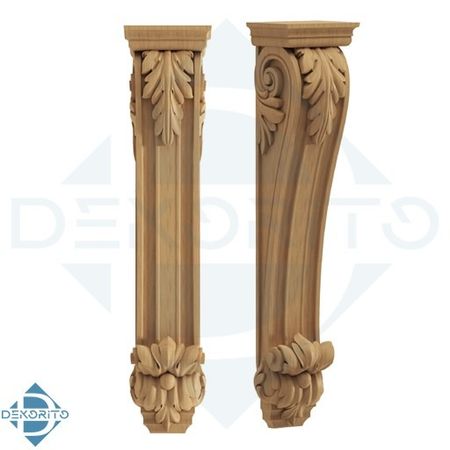 سرستون روتاری کد B112 - 75*100*340