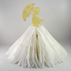 نگهدارنده دستمال کاغذی طرح عروس مدل B113