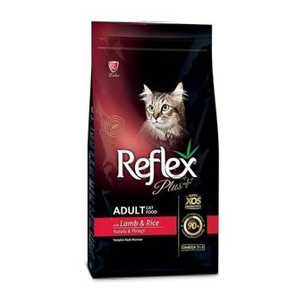 غذای خشک گربه رفلکس مدل بره و برنج زیپ کیپ وزن 500 گرم