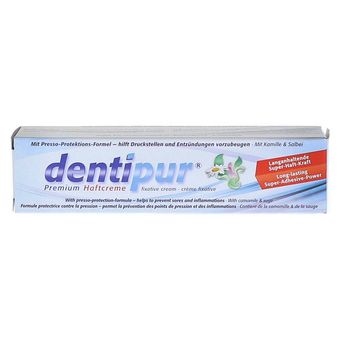 چسب دندان مصنوعی دنتی پور dentipur adhesive, dentipur fixative cream