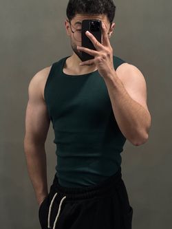 تنگ تاپ نیوان سبز ارتشی