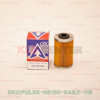 فیلتر روغن فابریک موتورسیکلت پالس اِن اس و آر اِس مناسب برای NS200,RS200,Duke200,KTM200cc ودومینار برند آریامن اِکسپورت