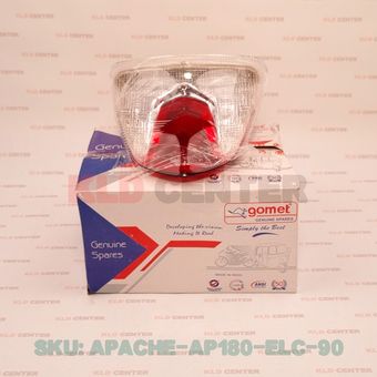 چراغ خطر عقب موتورسیکلت آپاچی 180 مدل AP180