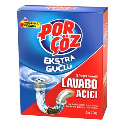 پودر لوله بازکن پور چوز مدل Lavabo وزن 140 گرم بسته 2 عددی