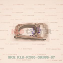 واشر سرو ته فابریک سیلندر موتورسیکلت KLD200