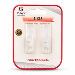 لامپ اس ام دی خودرو توبیز مدل  CERAMIC LENS پایه T10بسته 2 عددی-TOBYS