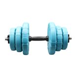 دمبل گرد قابل تنظیم وزن 6 کیلوگرم مدل GS-M-113825 بسته دو عددی
