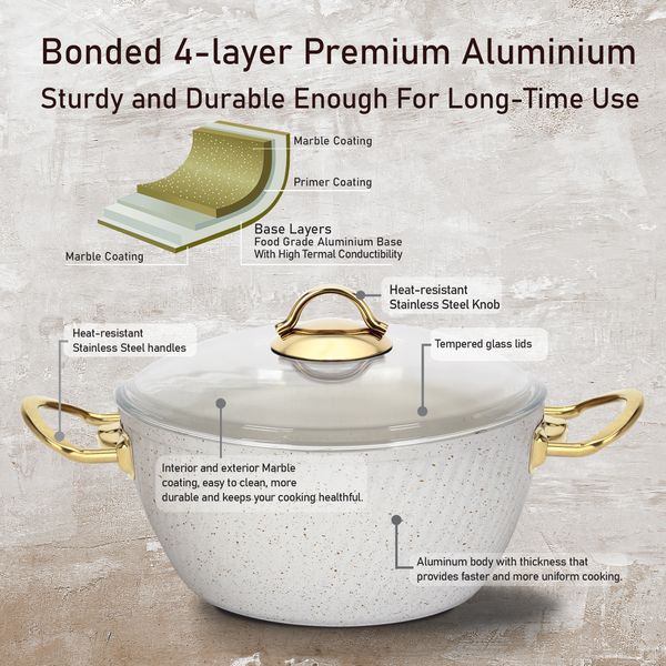 سرویس پخت و پز ام جی اس 10 پارچه مدل فورج کد 800299