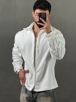 پیراهن فوتر تدی سفید