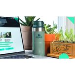 ماگ سفری استنلی مدل CLASSIC TRIGGER ACTION 12OZ گنجایش 0.350 لیتر