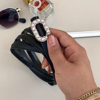 کمربند زنانه مرواریدی وارداتی