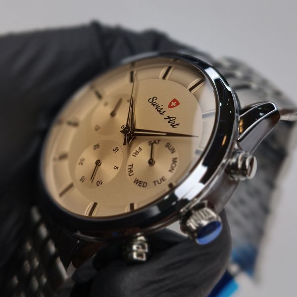 ساعت مچی عقربهای کوارتز مردانه سوئیس آرت مدل ANT004ST0020