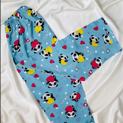 شلوار راحتی کارتونی طرح پاندا