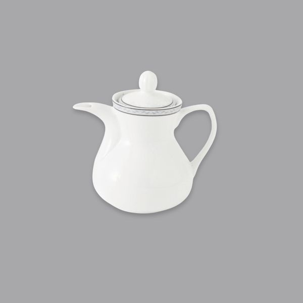 سرویس غذاخوری 108 پارچه 12 نفر چینی زرین ایران مدل وایت رز سری شهرزاد درجه یک