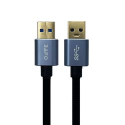 کابل لینک USB 3.0 گلد دو سرنری بافو به طول 5 متر