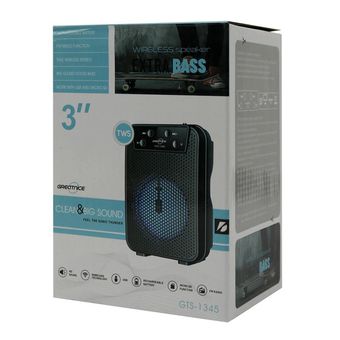 اسپیکر بلوتوثی قابل حمل (شارژی) GTS-1345