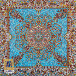 رومیزی ترمه سنتی طرح افشار کد 6