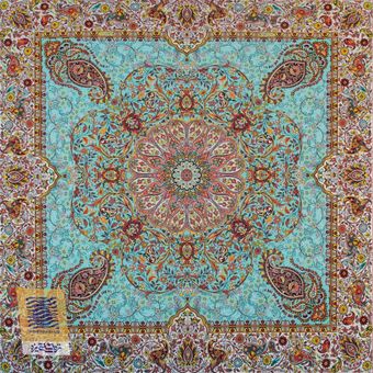 رومیزی ترمه سنتی طرح افشار کد 7