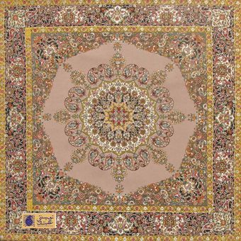 رومیزی ترمه سنتی طرح آوین کد 1