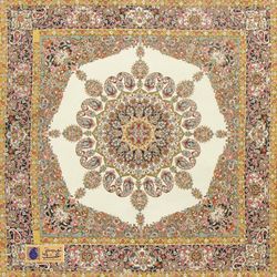 رومیزی ترمه سنتی طرح آوین کد 7