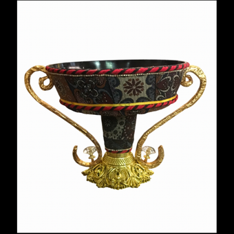 ظرف شیرینی خوری روکش فرش شیک