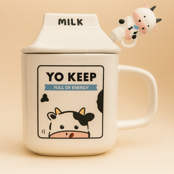 ماگ نی دار طرح پاکت شیر 2