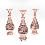 گلدان سراحی 25 سانت الماس تراش