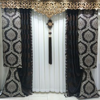 والان پرده باربد کد B04 سایز 330×70 سانتی متر 