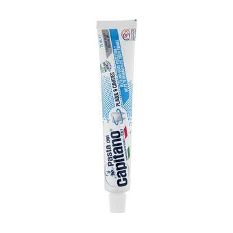 خمیردندان پاستا دل کاپیتانو مدل ضد پلاک و پوسیدگی Anti Plaque and Cavities حجم 75میلی لیتر