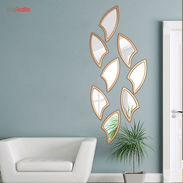 آینه دکوراتیو دکو وسنا مدل وسنا هشت تکه