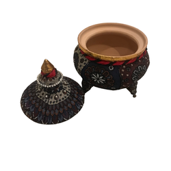 قندان سفالی روکش فرش