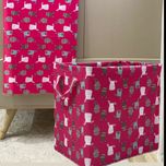 ست زیر انداز و باکس لباس