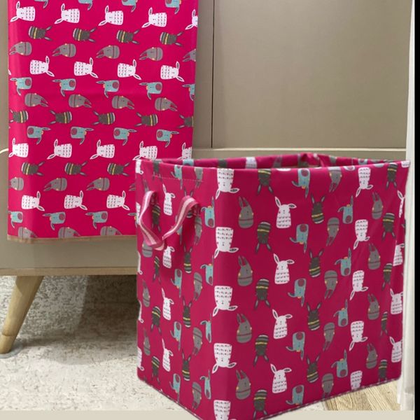 ست زیر انداز و باکس لباس