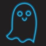 چراغ نئونی دیواری طرح روح خندان 