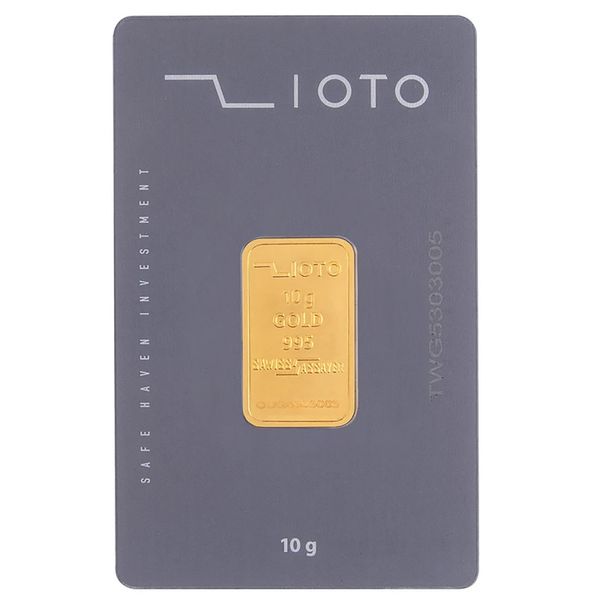شمش طلا 24 عیار زیوتو مدل A 10