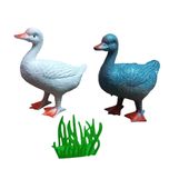 فیگور مدل مرغ و خروس مجموعه 20 عددی