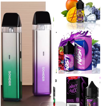پاد سیستم ساندر کیو لایت گیک ویپ | GEEKVAPE سالت نیکوتین نستی NASTY PodMateSONDER Q LITE / سالت دیجی پی اسموک سیتی قسطی