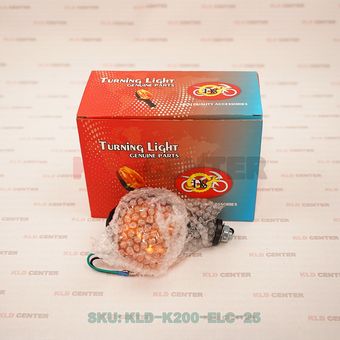 چراغ راهنما تکی فابریک موتورسیکلت کی ال دی KLD200