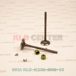 سوپاپ کامل فابریک موتورسیکلت کی ال دی KLD200