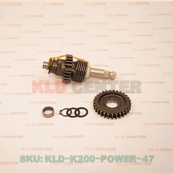 شفت کامل فابریک هندل موتورسیکلت کی ال دی KLD