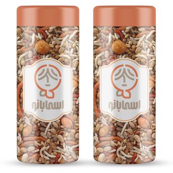 آجیل سلامت اسمابانو - 350 گرم بسته 2 عددی