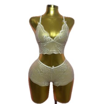 نیم تنه وشورت تمام دانتل