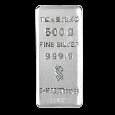 شمش نقره 500 گرمی توکنیکو