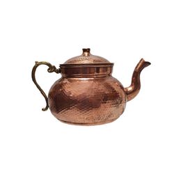 قوری مسی مدل چکشی