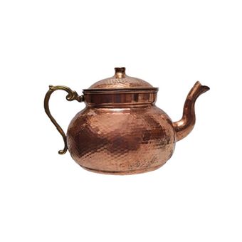 قوری مسی مدل چکشی