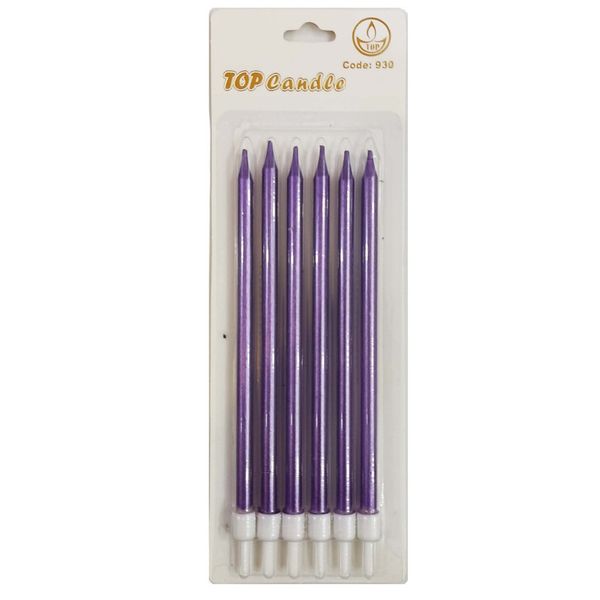 شمع تولد مدل متالیک