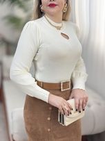 بلوز آستین مروارید 2202