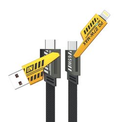 کابل تبدیل USB-C به USB / Micro USB / Lightning گرند اسکای مدل GK-44