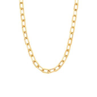 گردنبند طلا کم اجرت 18 عیار زنانه مریم اکرمی گلد گالری مدل هرمس