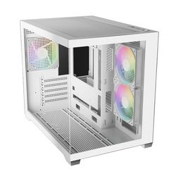 کیس کامپیوتر گیمینگ گیم دیاس مدل AURA GC10M V2 WH ARGB